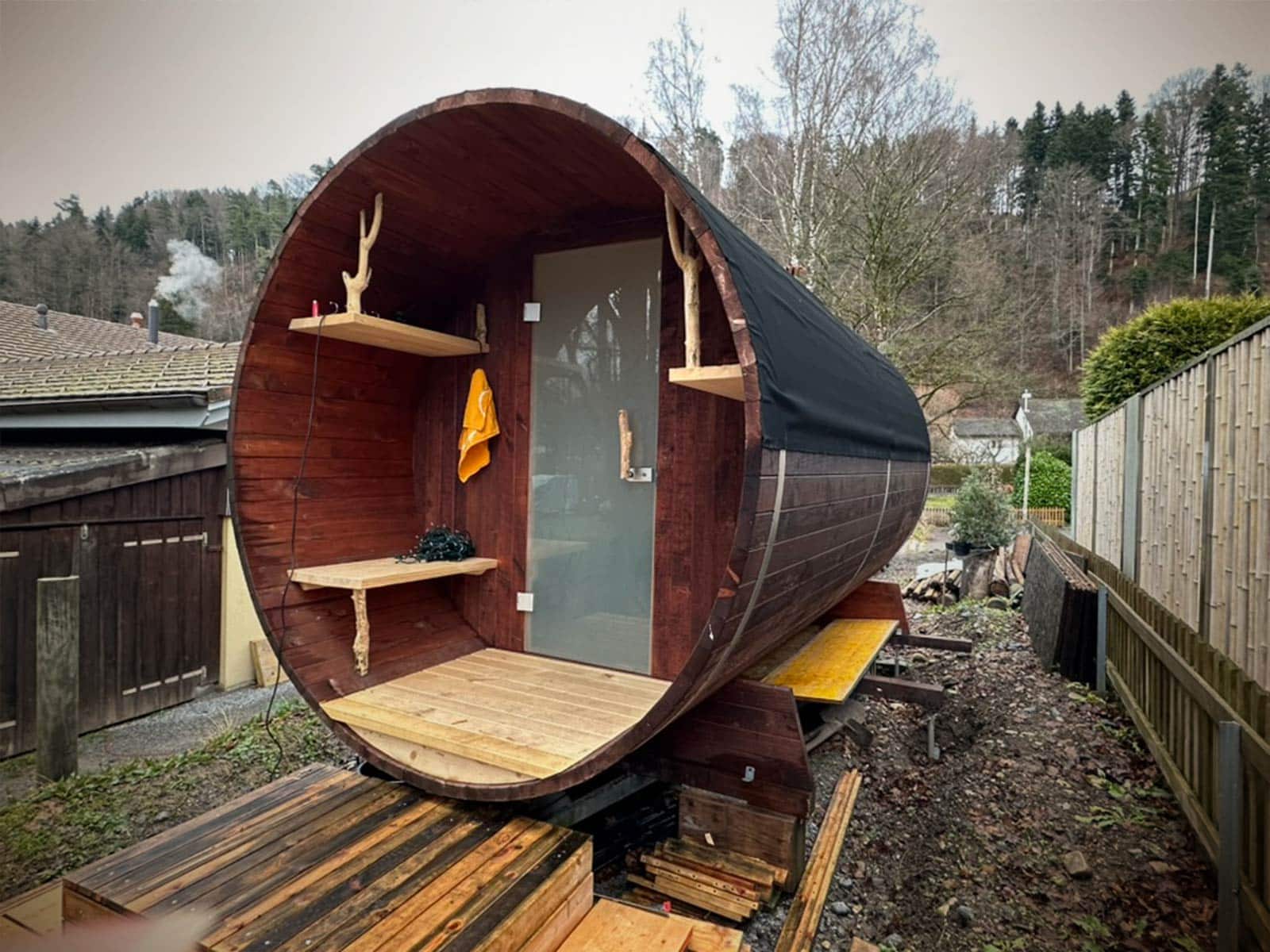 Sauna Camping Saland