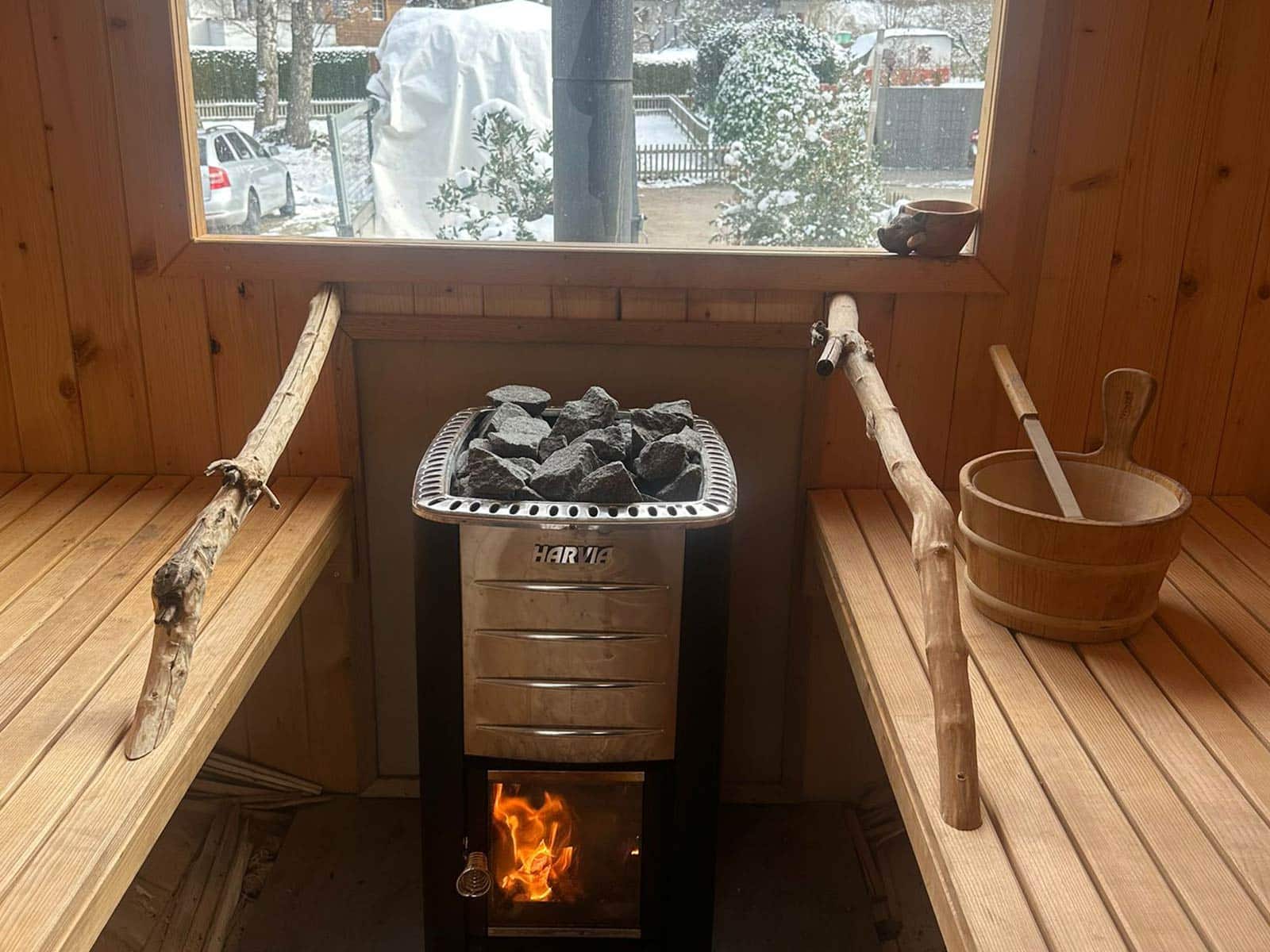 Sauna Camping Saland